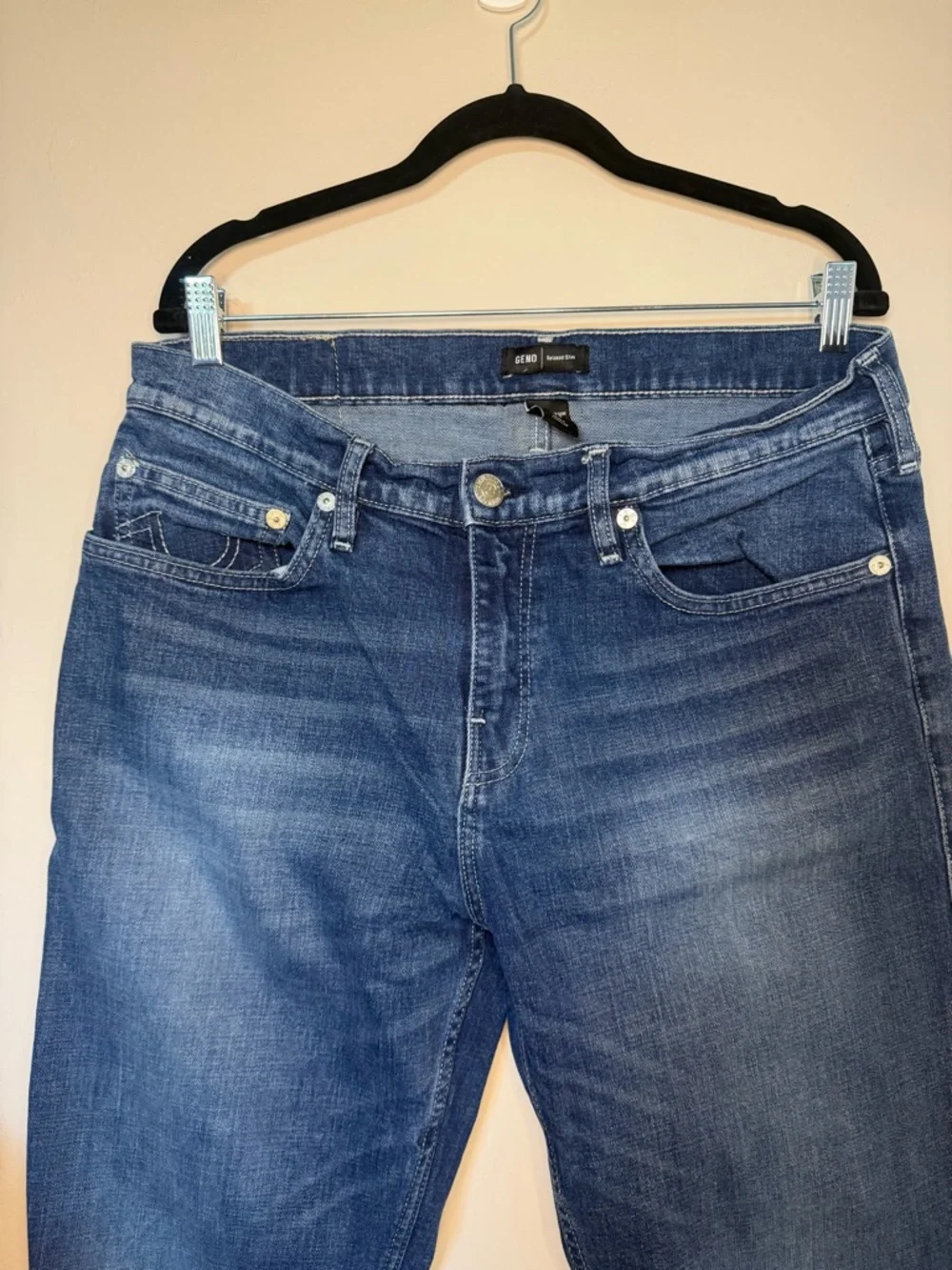 True Religion Straight Leg Indigo Jeans